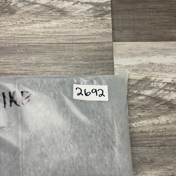 Nike Volleyball Heather Gray Mens S Center Logo Brush Fleece Pullover Sweatshirt - Picture 9 of 10